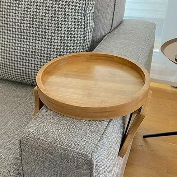 Bamboo Sofa Arm Tray