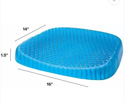 ENETLY Egg Seater, Cushion Seat Flex Pillow, Gel Orthopedic Seat Cushion Pad for Car Back / Lumbar Support